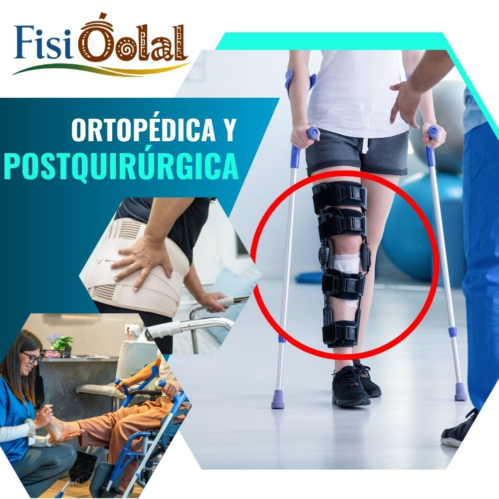 Fisioterapia ortopédica y postquirúrgica en Playa del Carmen